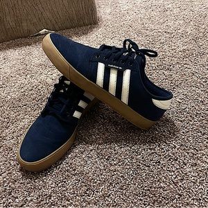 Adidas. Dark blue.